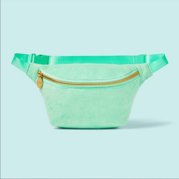 Stoney Clover Lane Handbags - NWT stoney clover lane x target green terry fanny pack